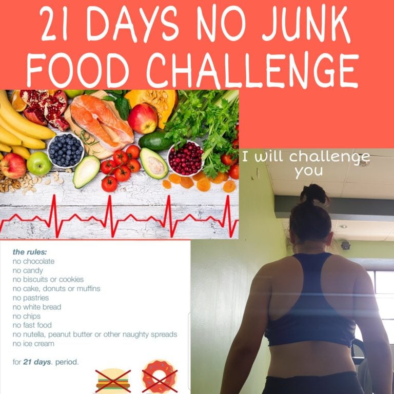 我挑战你21天不吃垃圾食物，你接受挑战吗？