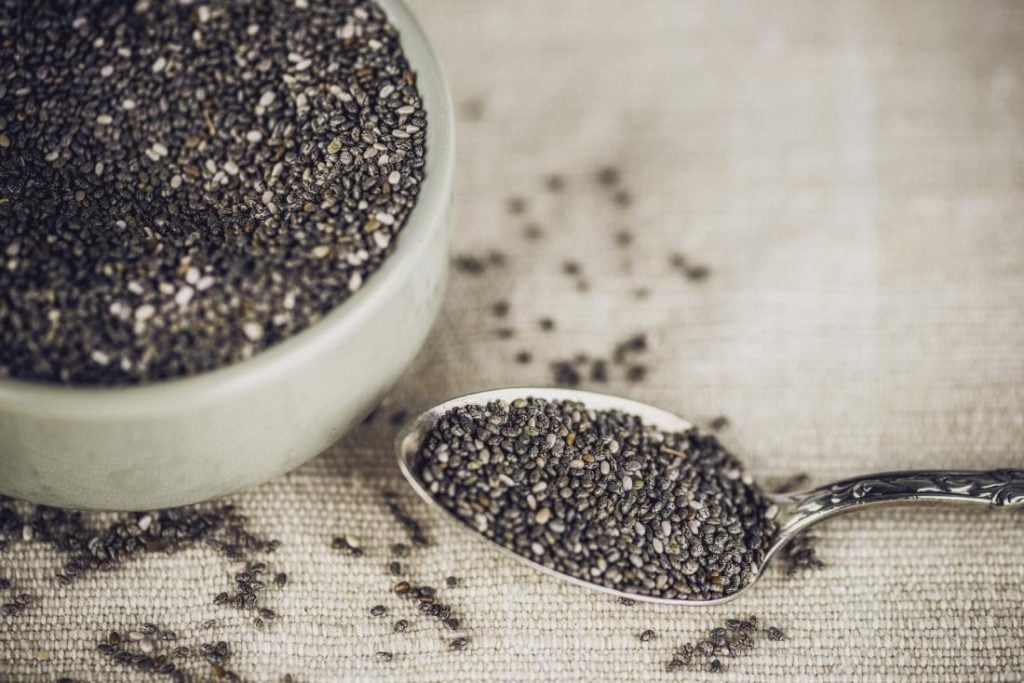some chia seeds that could be used for weight loss at omgloh.com